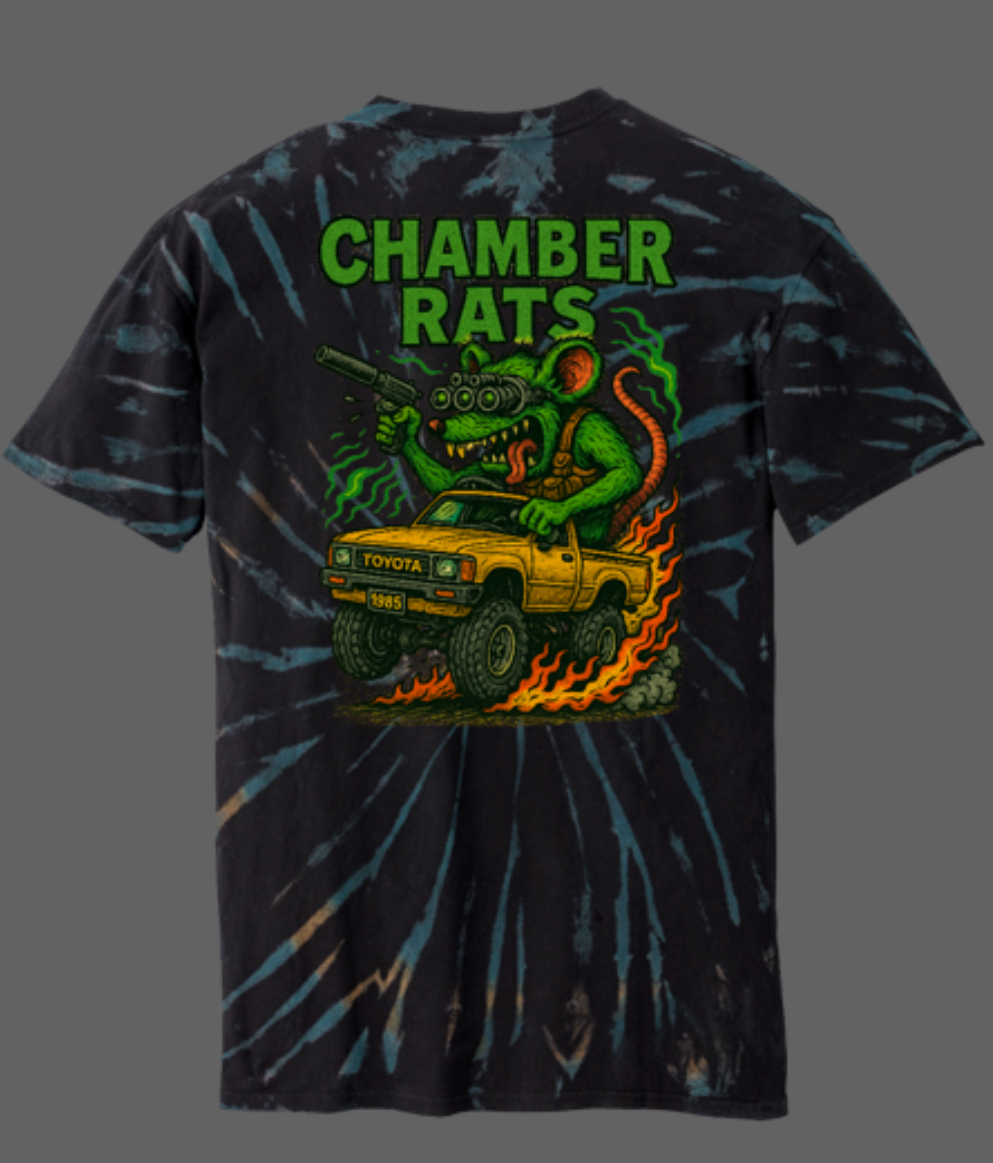Chamber Rats Tie Dye Black